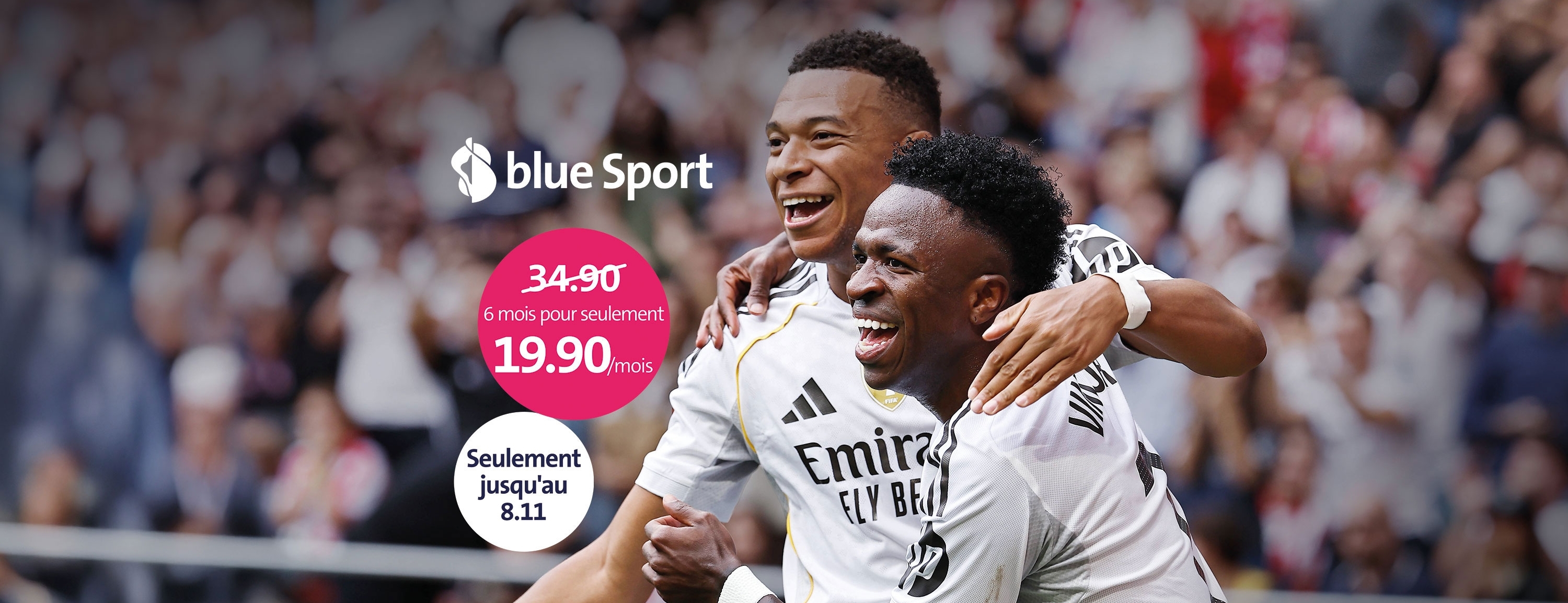 blue Sport - 6 mois à seulement CHF 19.90/mois*
