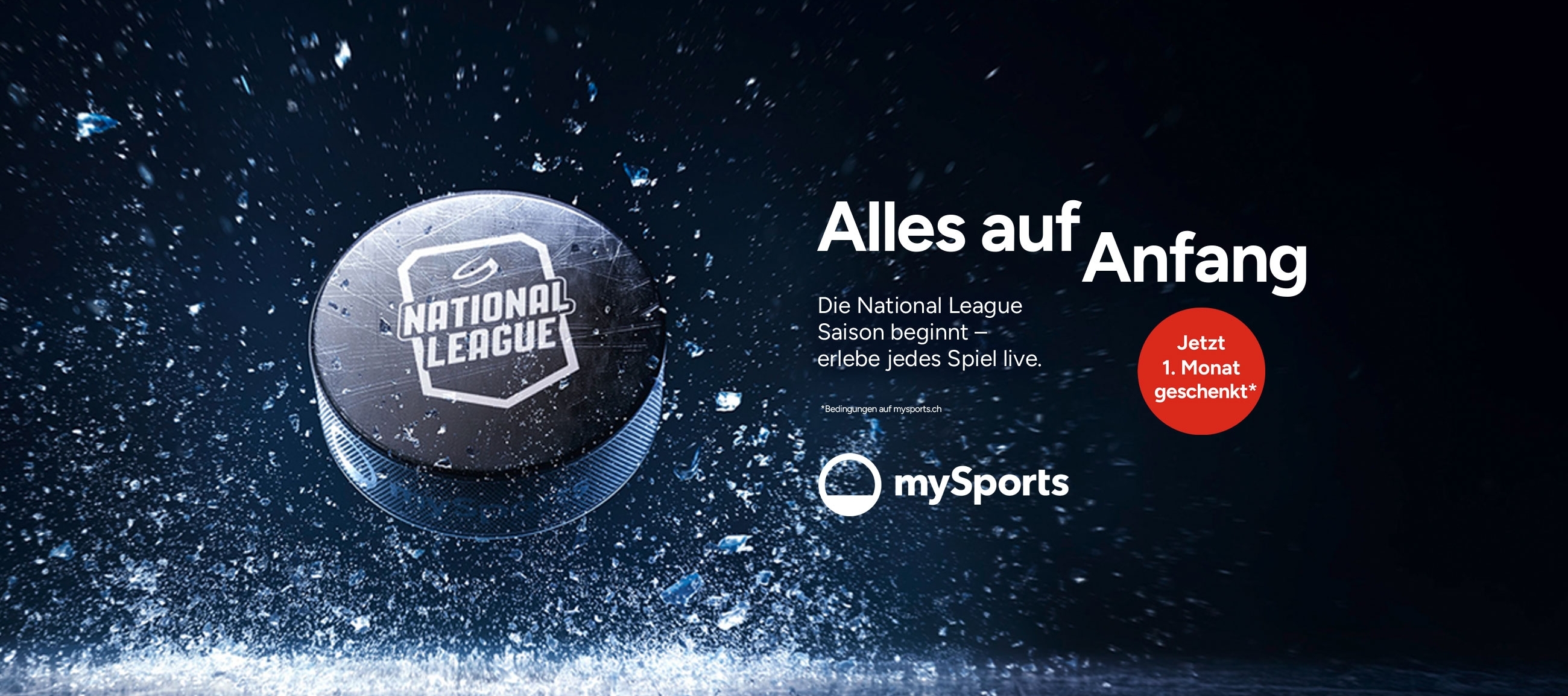 mySports - 1. Monat geschenkt
