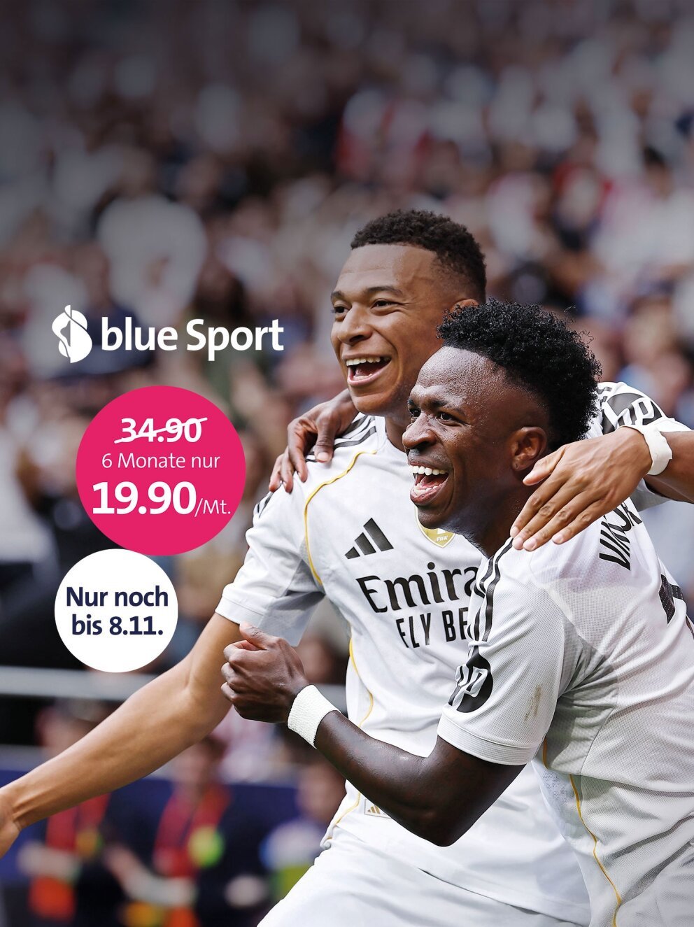 blue Sport - Jetzt 6 Monat nur CHF 19.90/Monat*