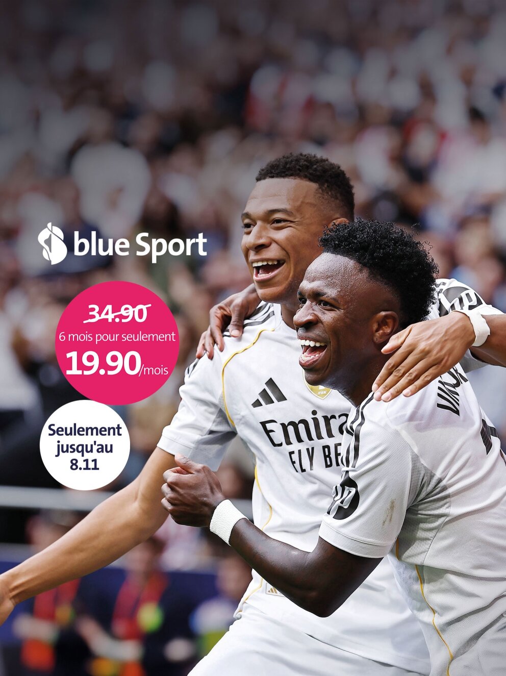 blue Sport - 6 mois à seulement CHF 19.90/mois*